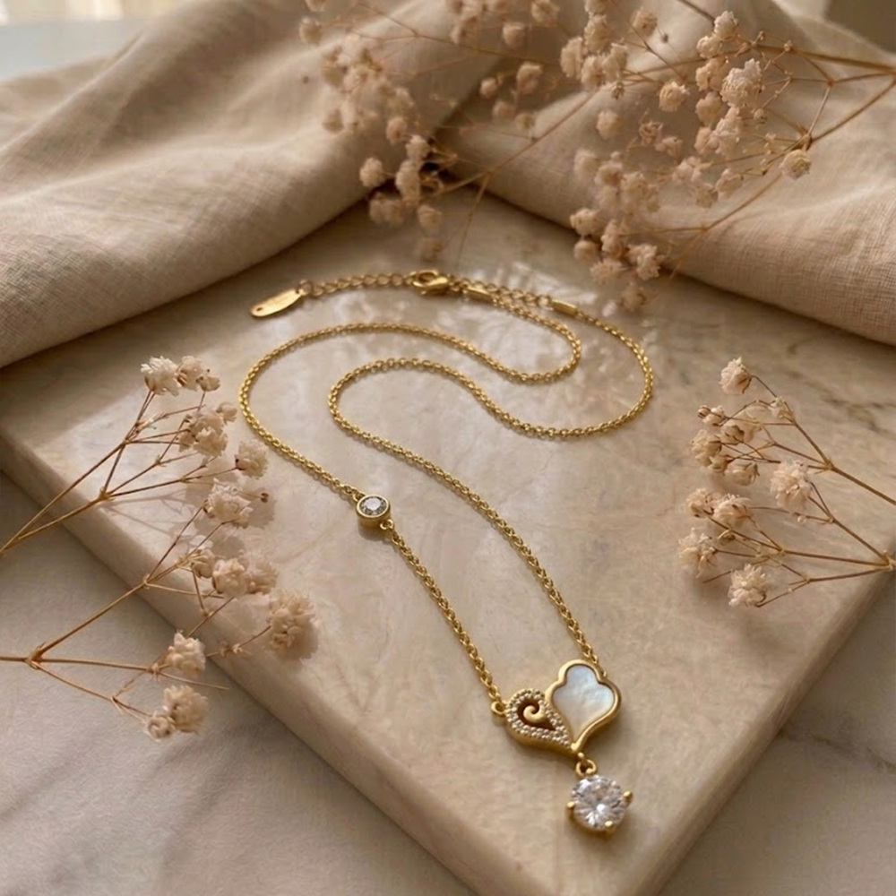 Sparkling Heart Pendant